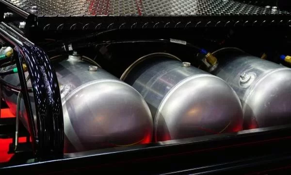 Air brakes with truck